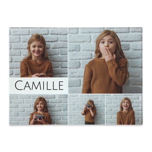 Collage photo minimaliste