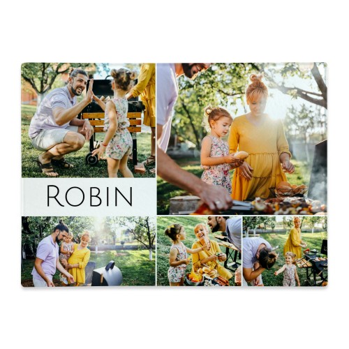 Minimalistisk fotocollage