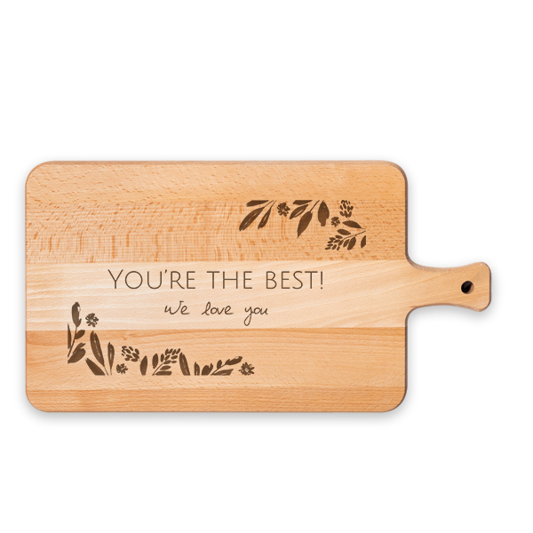 Planche à découper en bois rectangulaire Planche à découper en bois rectangulaire