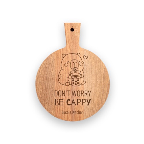 Kawaii Capybara - Text Only