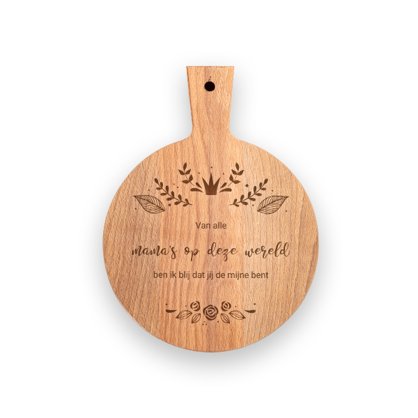 Borrelplank rond