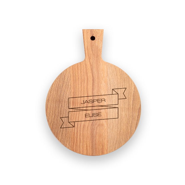 Houten tapasplank Rond