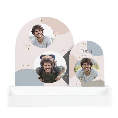Dobbel bøyd displaybrett Dobbel bøyd displaybrett