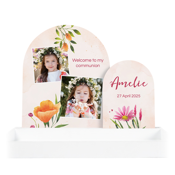 Display met 2 bogen Display met 2 bogen