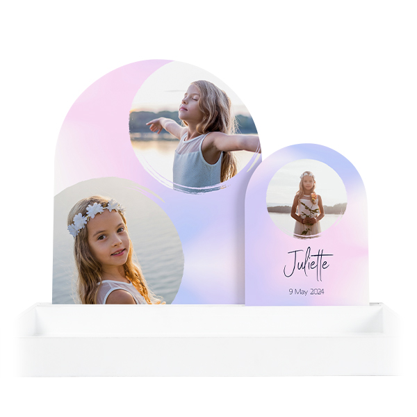 Display met 2 bogen Display met 2 bogen