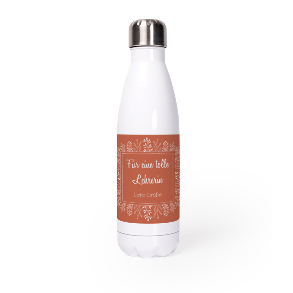 Trinkflasche Edelstahl
