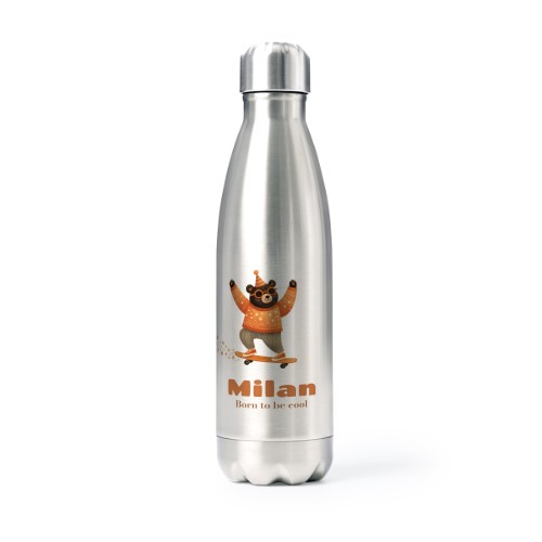 Drikkedunk metal Grå