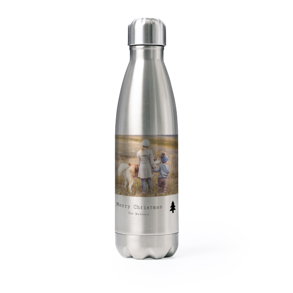 Drink Bottle stainless steel Grey