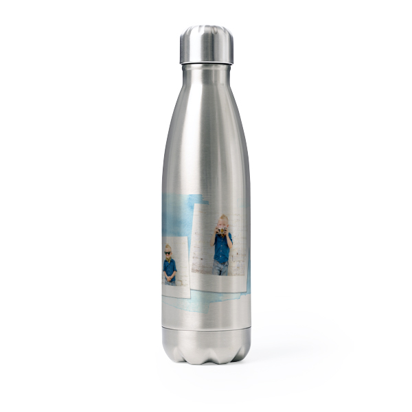 Drink Bottle stainless steel Grey