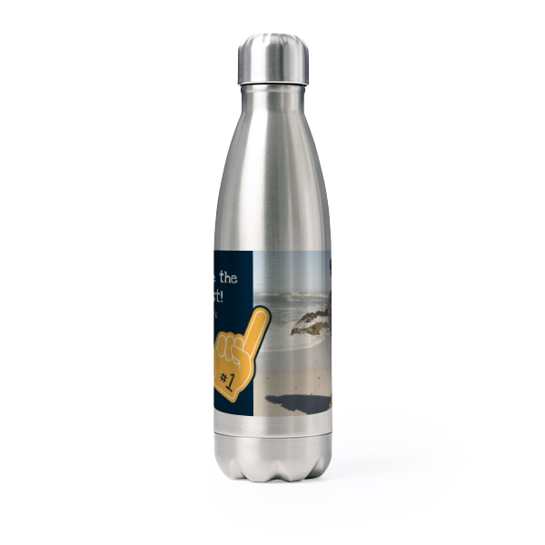 Drink Bottle stainless steel Grey