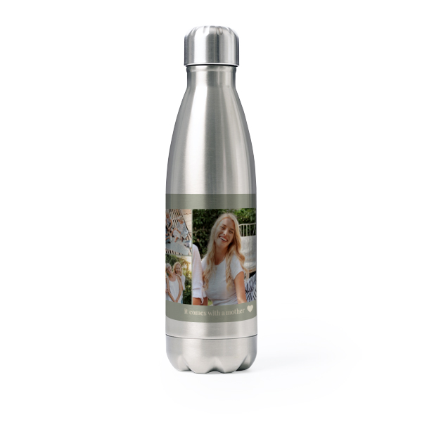 Drink Bottle stainless steel Grey Drink Bottle stainless steel Grey