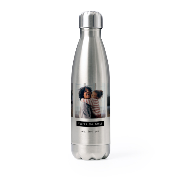 Drink Bottle stainless steel Grey Drink Bottle stainless steel Grey