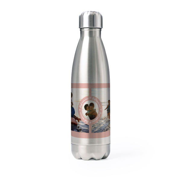 Drink Bottle stainless steel Grey