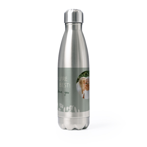 Drinkfles roestvrij staal Grijs Drinkfles roestvrij staal Grijs