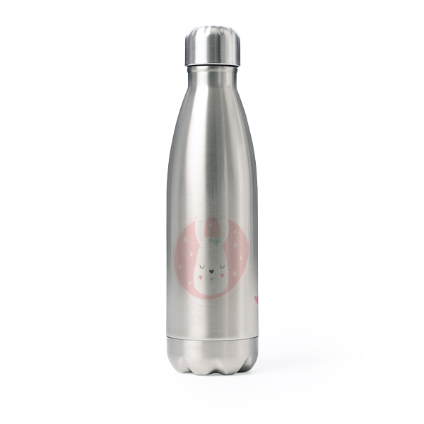 Drink Bottle stainless steel Grey