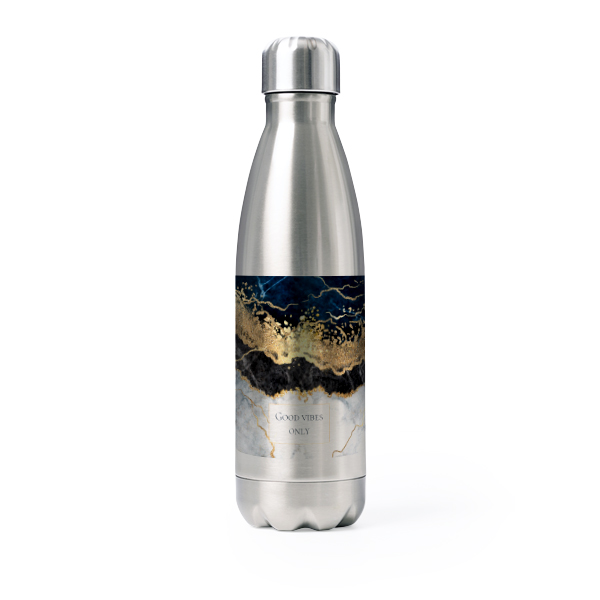 Drink Bottle stainless steel Grey