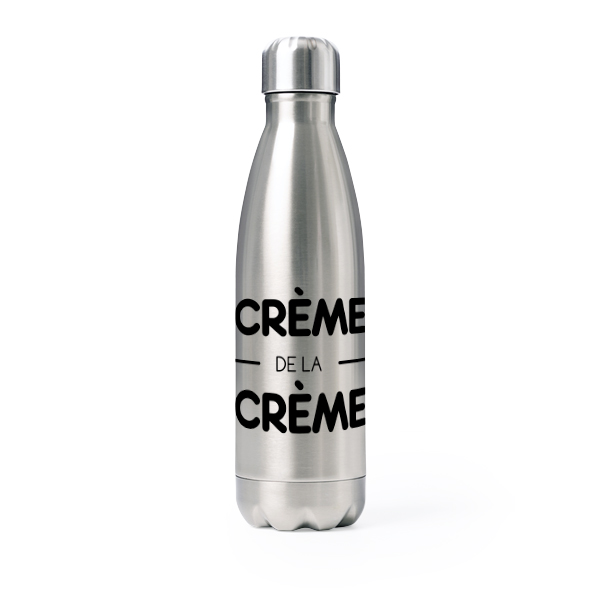 Drink Bottle stainless steel Grey