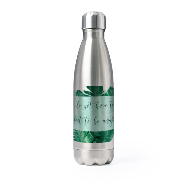 Drink Bottle stainless steel Grey