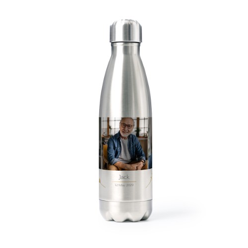 Drink Bottle stainless steel Grey