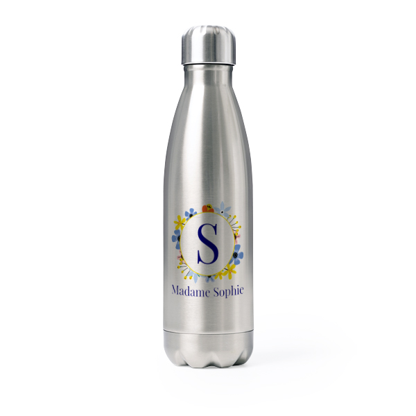 Bouteille isotherme Gris