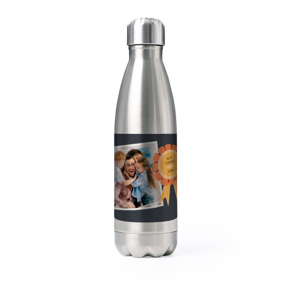 Drink Bottle stainless steel Grey