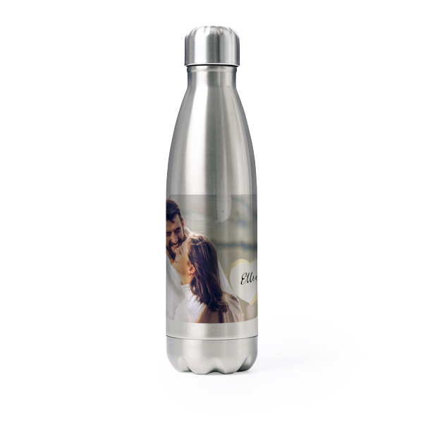 Drink Bottle stainless steel Grey