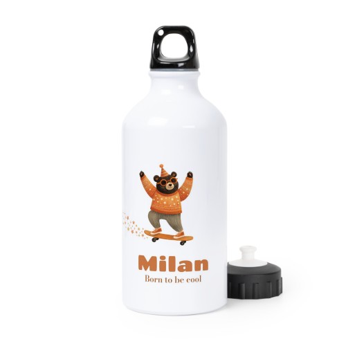 DrinkbottleAlu500ml_RetroSkaterBearTO