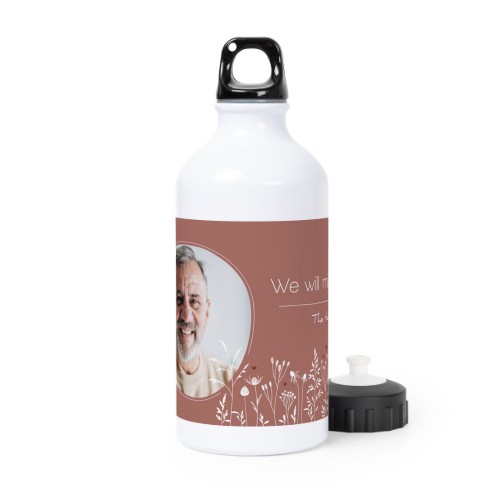 Drinkfles aluminium wit 50 cl Drinkfles aluminium wit 50 cl