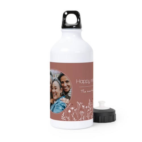 Bouteille isotherme en aluminium blanc 50 cl
