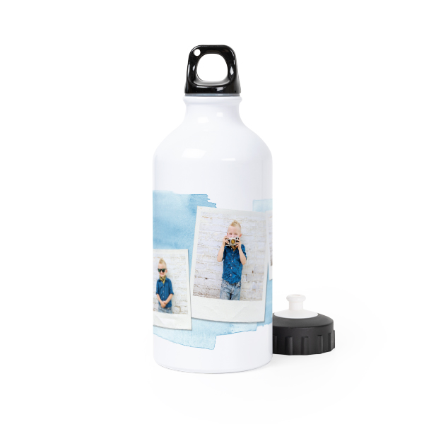 Bouteille isotherme en aluminium blanc 50 cl