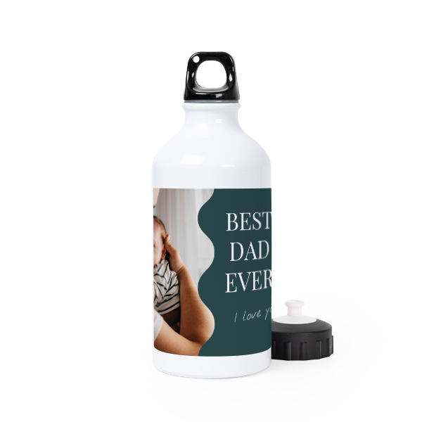 Sport Trinkflasche personalisiert mit Foto (500 ml)