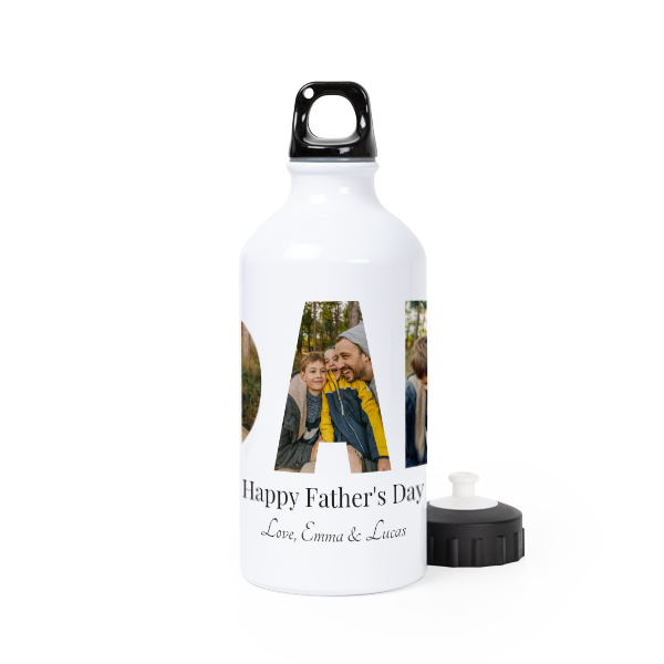 Sport Trinkflasche personalisiert mit Foto (500 ml)