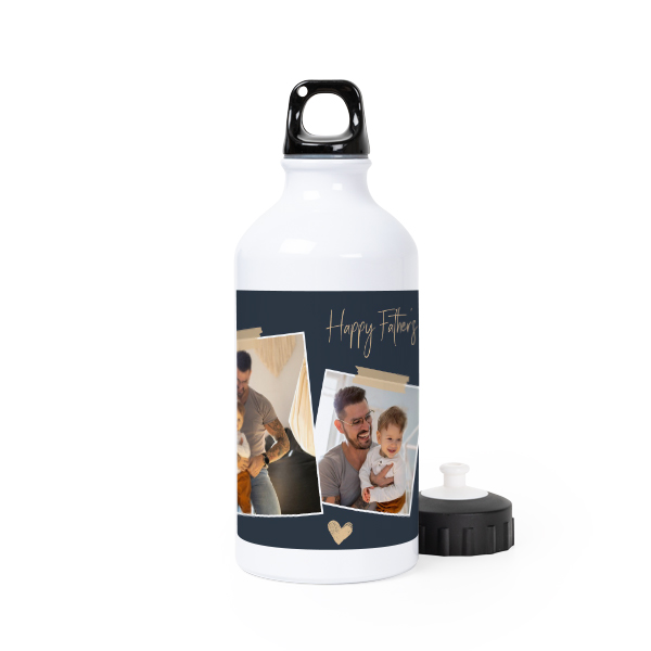 Bouteille isotherme en aluminium blanc 50 cl Bouteille isotherme en aluminium blanc 50 cl