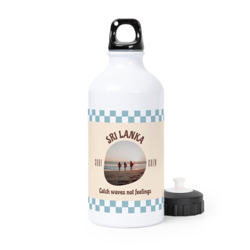 Drikkedunk i metal, sportsflaske hvid 50 cl Drikkedunk i metal, sportsflaske hvid 50 cl