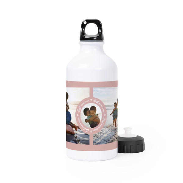 Drinkfles aluminium wit 50 cl Drinkfles aluminium wit 50 cl