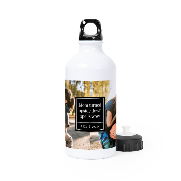 Drinkfles aluminium wit 50 cl Drinkfles aluminium wit 50 cl