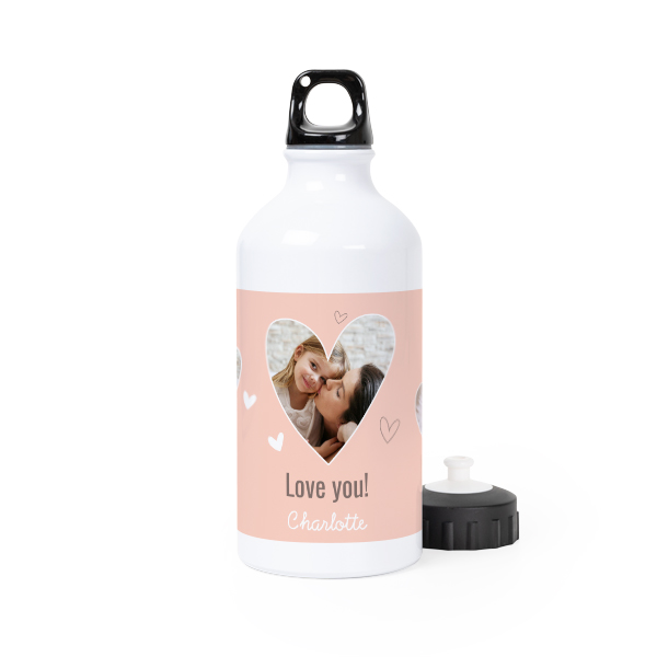 Sport Trinkflasche personalisiert mit Foto (500 ml)