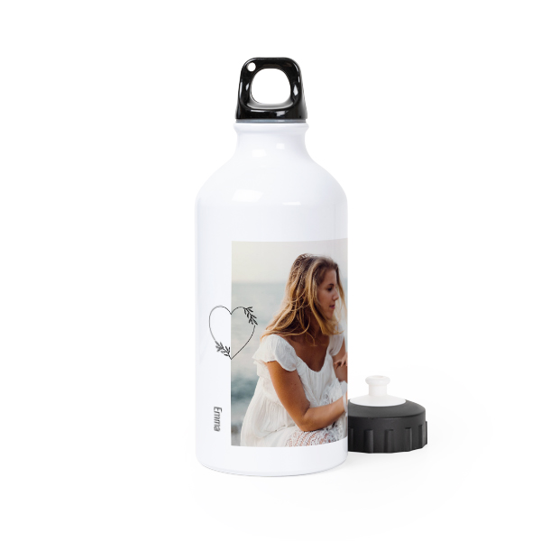 Sport Trinkflasche personalisiert mit Foto (500 ml)