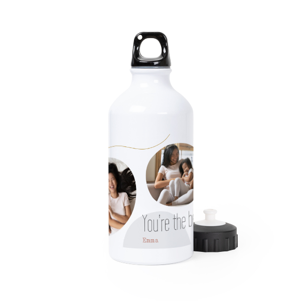 Drinkfles aluminium wit 50 cl Drinkfles aluminium wit 50 cl