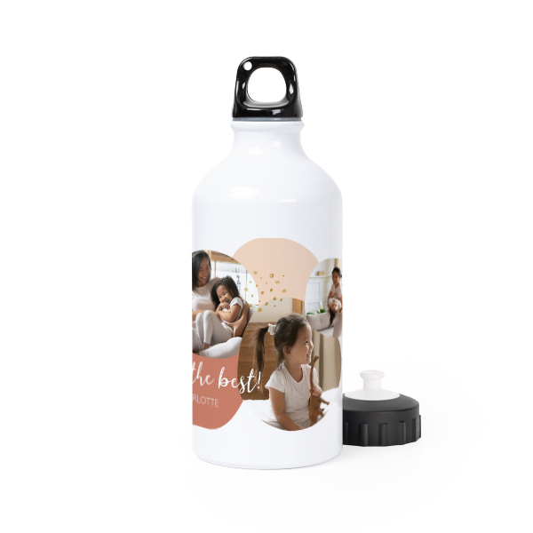 Sport Trinkflasche personalisiert mit Foto (500 ml)