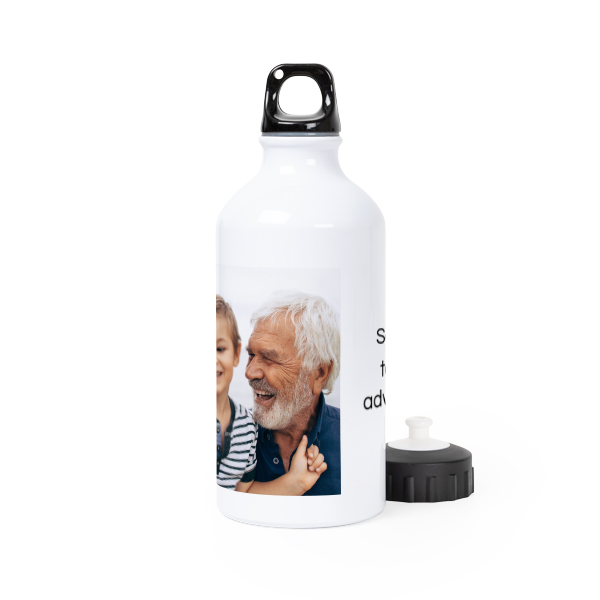 Sport Trinkflasche personalisiert mit Foto (500 ml)