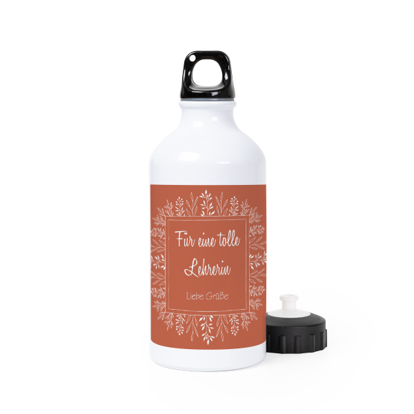 Sport Trinkflasche personalisiert mit Foto (500 ml)