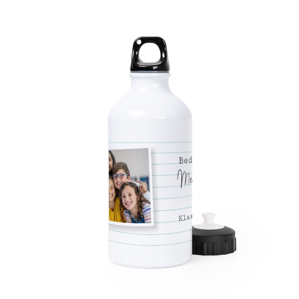 Drinkfles aluminium wit 50 cl