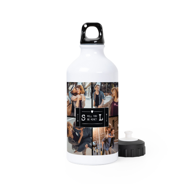 Sport Trinkflasche personalisiert mit Foto (500 ml)