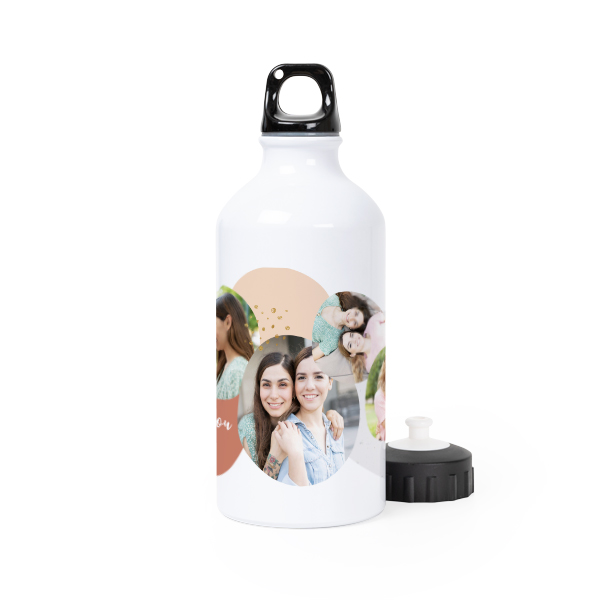 Sport Trinkflasche personalisiert mit Foto (500 ml)