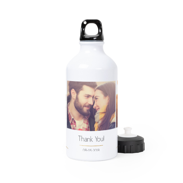 Sport Trinkflasche personalisiert mit Foto (500 ml)