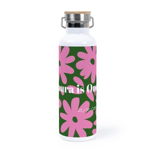 Happy Flower Pattern - Text Only