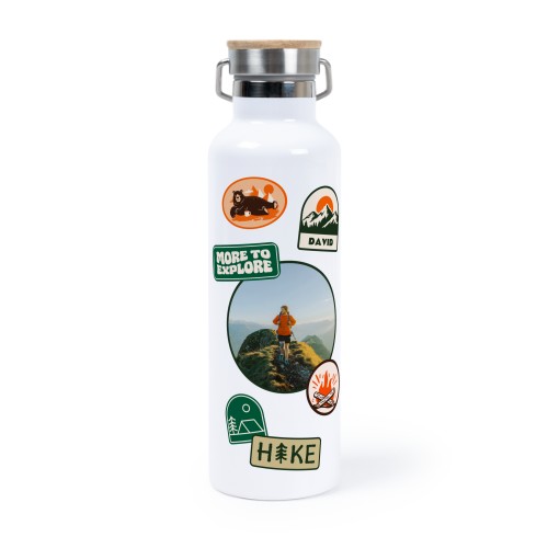 Drikkedunk af metal 75 cl