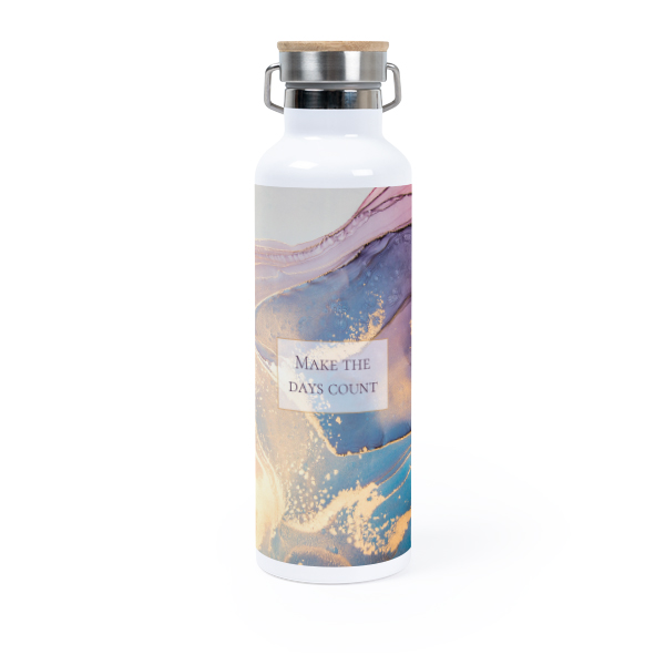 Thermos flask with bamboo lid 75 cl