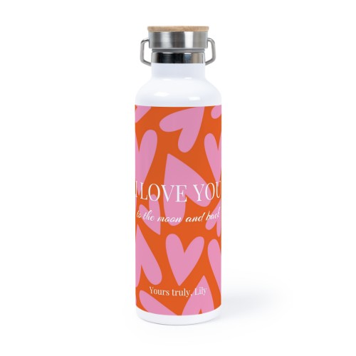 Bouteille isotherme 75 cl avec capuchon en bambou